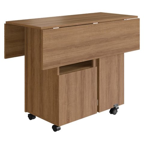 Mesa Tampo Dobrável 90x90 Cm B50 Mell Novam
