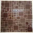 Ver imagem 2 de Pastilha de Vidro Cristal de 30cm X 30cm Rende  Glass Mosaic