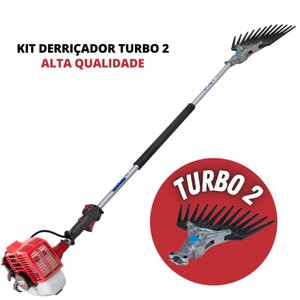 Derriçadeira Para Café de Alto Rendimento com Haste Longa e Motor NK270 + Derriçador Turbo 2