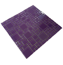 Ver imagem 4 de Revestimento Pastilha de Vidro Cristal de 30cm x 30cm Rende Glass Mosaic Roxo/Lilas Escuro