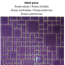 Ver imagem 6 de Revestimento Pastilha de Vidro Cristal de 30cm X 30cm Rende  Glass Mosaic