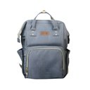 Ver imagem 1 de Mochila Maternidade Bebê - Cinza