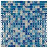 Pastilha de Vidro Galiano de 30cm X 30cm Rende  Glass Mosaic - 1