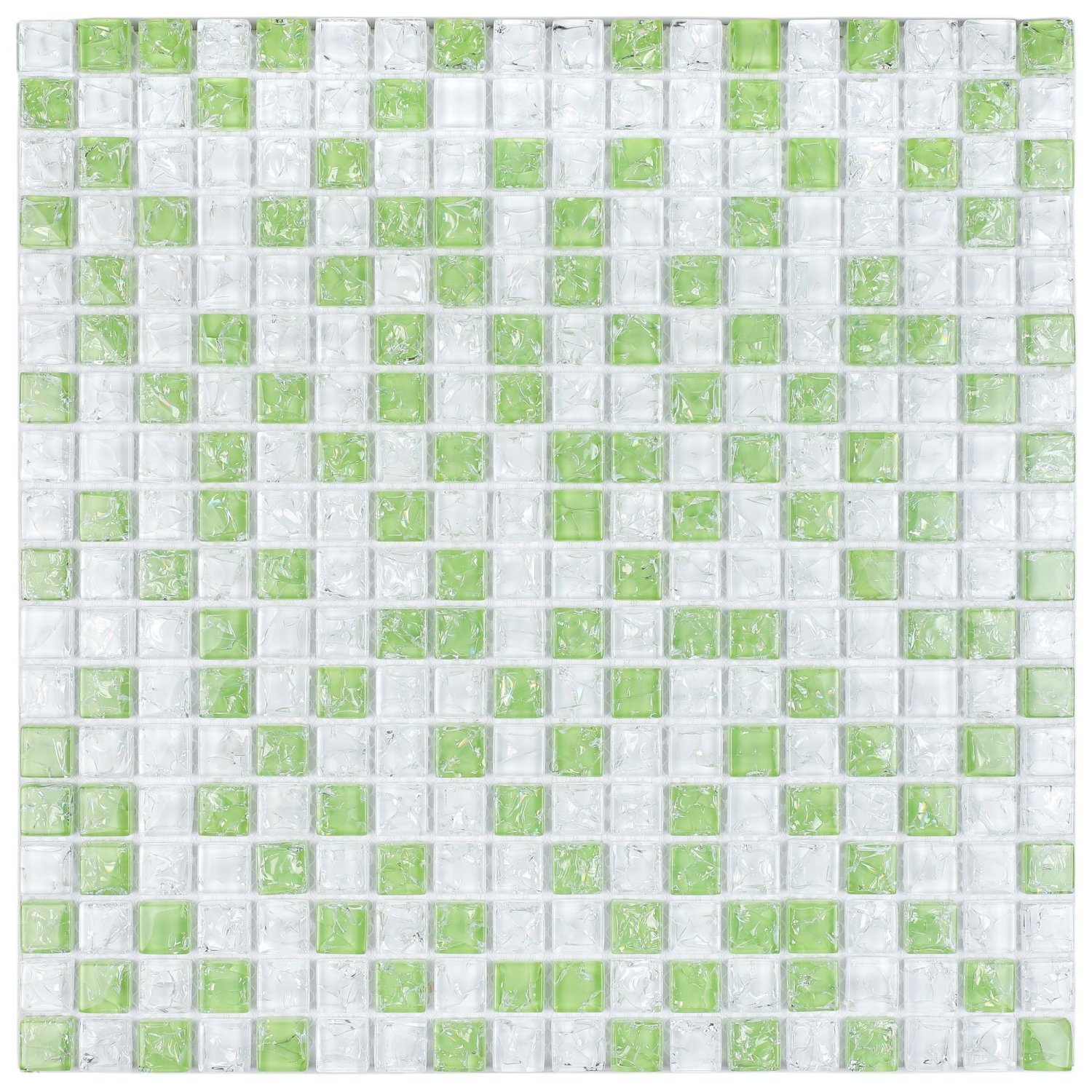 Pastilha de Vidro Galiano 30x30cm Glass Mosaic - 1