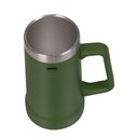 Ver imagem 3 de Caneca Térmica de Cerveja 500ml Verde Mor