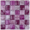 Ver imagem 1 de Pastilha de Vidro Junsui de 30cm X 30cm Rende  Glass Mosaic