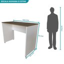 Ver imagem 2 de Mesa para Escritório 100cmx60cm