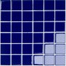 Pastilha de Vidro Cristal de 30cm X 30cm Rende  Glass Mosaic - 1