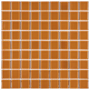 Pastilha de Vidro Cristal 29,2x29,2cm 3x3