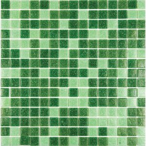 Pastilha de Vidro Fosca de 32cm x 32cm Rende  Glass Mosaic