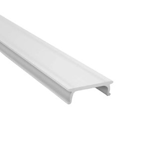 Perfil Difusor Baixo Df-001 para Perfil Led Barra 03 Metros Rometal 01 Unidade
