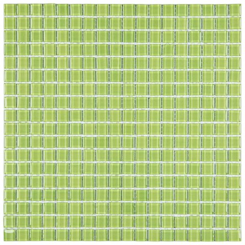 Pastilha de Vidro Cristal de 30cm X 30cm Rende  Glass Mosaic