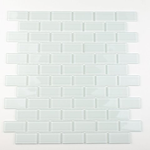 Pastilha de Vidro Cristal de 29cm X 29cm Rende  Glass Mosaic