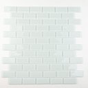 Ver imagem 1 de Pastilha de Vidro Cristal de 29cm X 29cm Rende Glass Mosaic