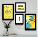 Ver imagem 2 de Quadros Placas mdf 6mm ciclista bicicleta 4 un 29x20 20x15