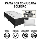 Ver imagem 5 de Cama Box Solteiro Conjugada 88x188cm com Travesseiro