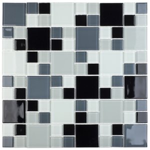 Pastilha de Vidro Cristal 29,7x29,7cm