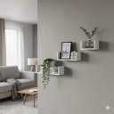 Ver imagem 7 de Nicho Prateleira U 20/30/40 Branco MDP Decorativo 10 Profunidade