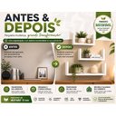 Ver imagem 5 de Nicho Prateleira U 20/30/40 Branco MDP Decorativo 10 Profunidade