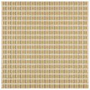 Ver imagem 1 de Pastilha de Vidro Cristal de 30cm x 30cm Rende Glass Mosaic Bege