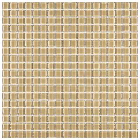 Pastilha de Vidro Cristal de 30cm X 30cm Rende  Glass Mosaic