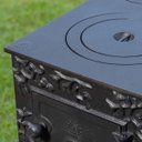 Ver imagem 5 de Fogão Churrasqueira de Ferro Fundido Chapa e Grelha de Ferro