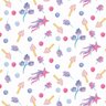Papel de Parede Adesivo Estrelas Tie Dye Decoração Bebê 15m - 1