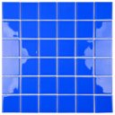 Ver imagem 1 de Pastilha de Vidro Cristal de 29cm x 29cm Rende Glass Mosaic Azul