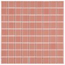 Ver imagem 1 de Pastilha de Vidro Cristal de 29cm x 29cm Rende Glass Mosaic Rosa