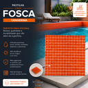 Ver imagem 5 de Pastilha de Vidro Fosca de 32cm x 32cm Rende Glass Mosaic Laranja/Tangerina