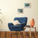 Ver imagem 4 de Kit 4 Placas Decorativa Flexível 3d Revestimento de Parede Madeira Ripado - 118x60cm