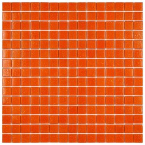 Kit Pastilha de Vidro Fosca com 10 Placas de 32cm x 32cm Rende 1m² Glass Mosaic 