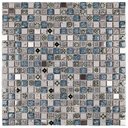 Ver imagem 1 de Pastilha de Vidro e Metal de 31cm X 31cm Rende  Glass Mosaic