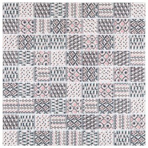 Pastilha de Vidro Patchwor de 29cm X 29cm Rende  Glass Mosaic