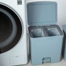 Lixeira Coleta Seletiva com Pedal para Cozinha 20L Trium Duplo Compartimento OU Azul Glacial - 8