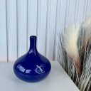 Ver imagem 3 de Enfeite decoração sala quarto vaso garrafa redondo azul bic