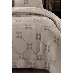 Edredom Coberdrom Queen Size Gigante Flannel Grosso Marroc - 2