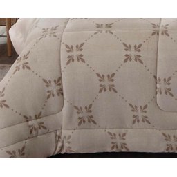 Edredom Coberdrom Queen Size Gigante Flannel Grosso Marroc - 3