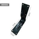 Ver imagem 2 de Lâmina L para Cadeira de Escritório Fixa - Escritex
