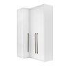 Guarda Roupa Modulado Canto Reto 3 Portas MDF Lótus - 4