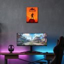 Ver imagem 3 de Placa Mdf Game Tamanho A4 Ação Decoração Parede Moderna