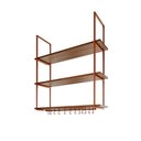 Ver imagem 2 de Nicho de Teto Indústrial Denver 95cm Cobre Laranja