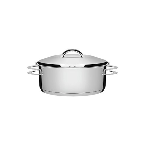 Caçarola Tramontina Solar Rasa com Tampa 20 Cm 2,9 L