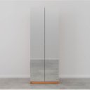 Ver imagem 3 de Guarda-Roupa Modulado com Espelho 2 Portas com Cabideiro e 2 Gavetas Hera CabeCasa MadeiraOriginals