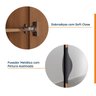 Guarda-Roupa Modulado com Espelho 2 Portas com Cabideiro e 2 Gavetas Hera CabeCasa MadeiraOriginals - 5