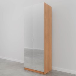 Guarda-Roupa Modulado com Espelho 2 Portas com Cabideiro e 2 Gavetas Hera CabeCasa MadeiraMadeira - 12