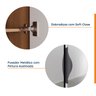 Guarda Roupa Modulado com Espelho 2 Portas com Cabideiro e 2 Gavetas Hera CabeCasa MadeiraOriginals - 5