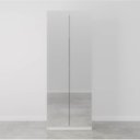 Ver imagem 3 de Guarda Roupa Modulado com Espelho 2 Portas com Cabideiro e 2 Gavetas Hera CabeCasa MadeiraOriginals