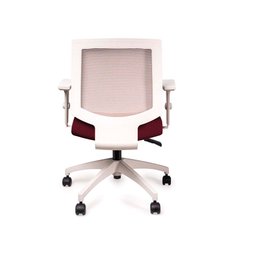 Cadeira de Escritório Ergonômica Giratória Bordô Profit Marelli - 4