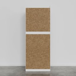 Guarda Roupa Modulado com Espelho 2 Portas com Cabideiro e 2 Gavetas Hera CabeCasa MadeiraMadeira - 18